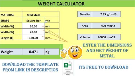 weight of sheet metal calculator|metal weight calculator excel sheet.